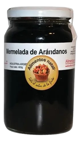 Mermelada de arándanos Natali