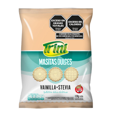 Masitas vainilla con stevia Trini