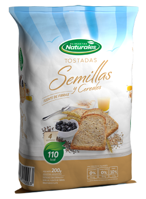 Tostadas de mesa semillas Marinozzi