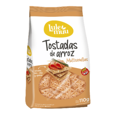 Tostadas de arroz multisemillas Lule Muu