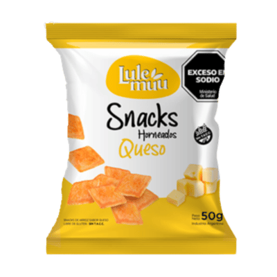 Snack horneados queso Lule Muu