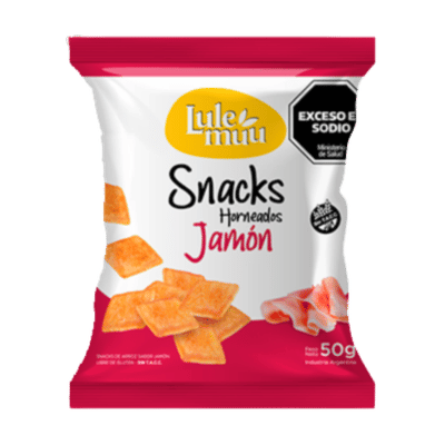 Snack horneados jamón Lule Muu