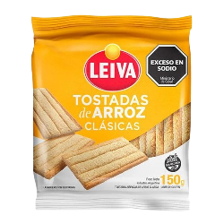 Tostadas de arroz clásicas Leiva
