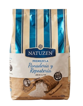 Premezcla panadería repostería sin tacc Natuzen
