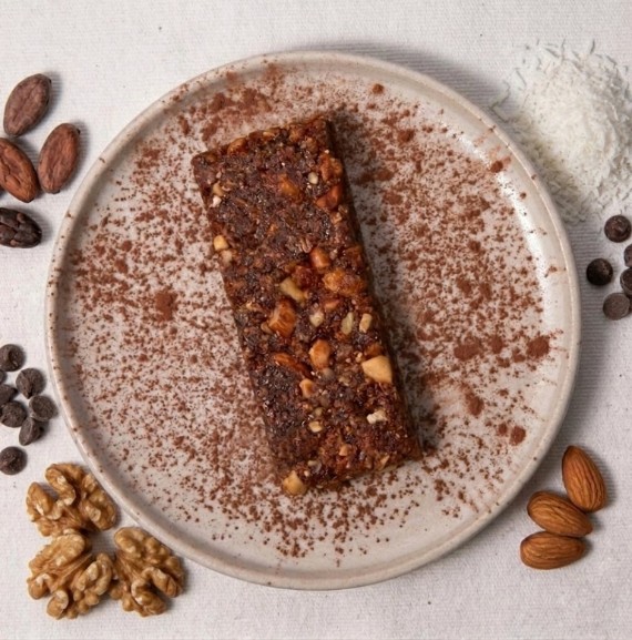 Barra de cereales sabor doble chocolate