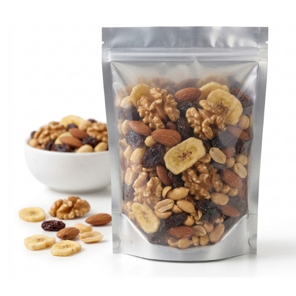 Mix Deportivo: Nuez, Almendra, Pasas, Maní y Chips de Banana