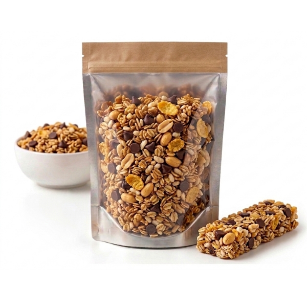 Granola Premium con pasta de maní y chocolate