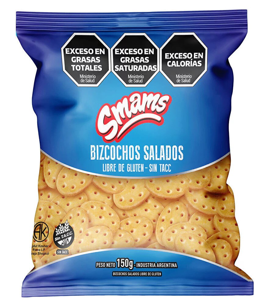 Bizcochitos Salados Sin Tacc Smams