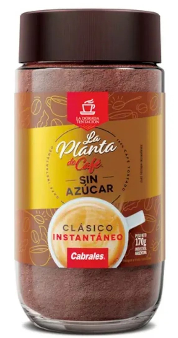 Café Cabrales Instantáneo Clásico Sin Azúcar
