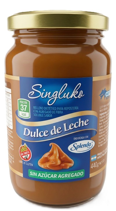 Dulce De Leche Sin Azúcar Singluko (Con Stevia)